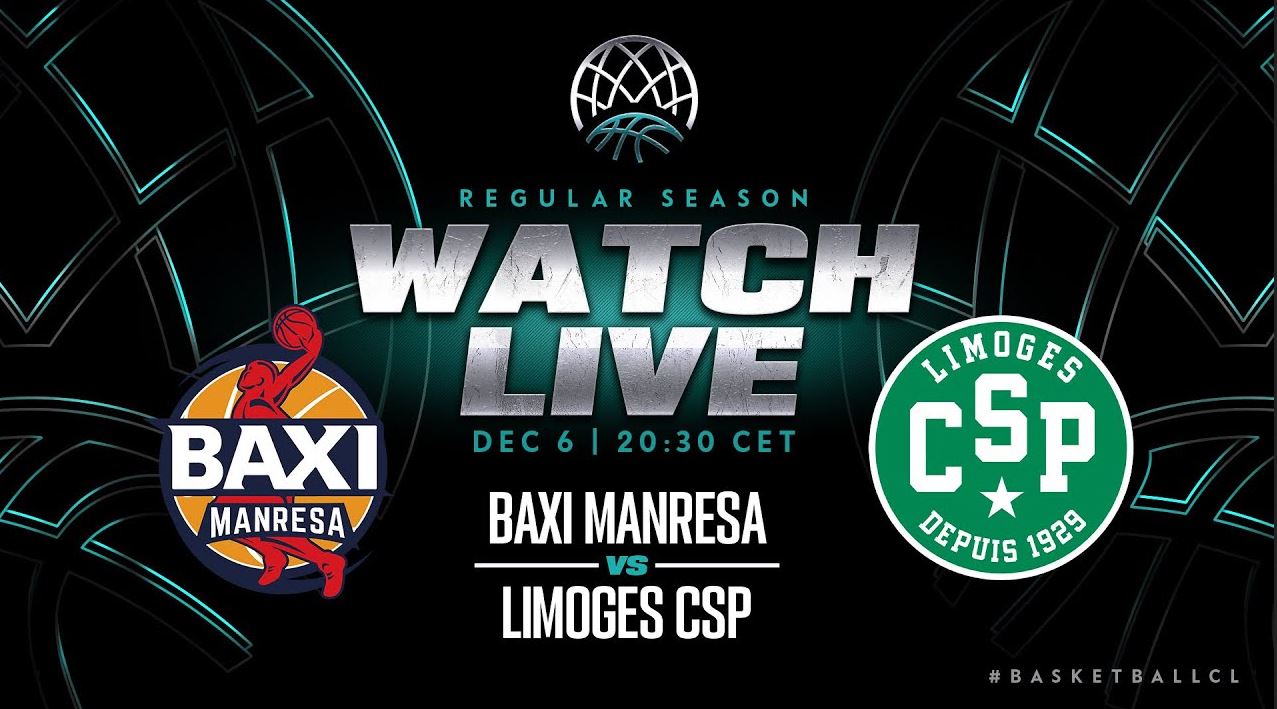 Manresa / Limoges (TV/Streaming) Sur quelle chaine et à quelle heure suivre la rencontre de FIBA Champions League ?