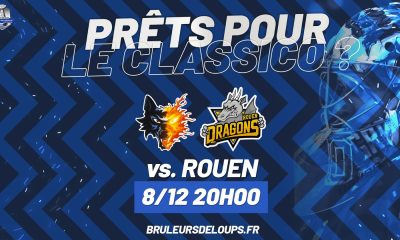 Grenoble / Rouen (TV/Streaming) Sur quelle chaine et à quelle heure suivre le match de Ligue Magnus ?
