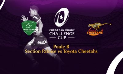 Pau / Cheetahs (TV/Streaming) Sur quelles chaînes et à quelle heure suivre le match de Challenge Cup ?