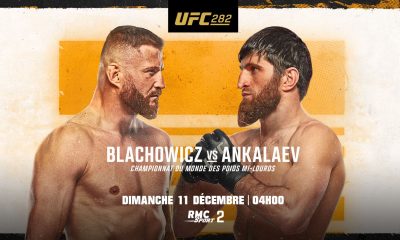 Błachowicz vs. Ankalaev - UFC 282 (TV/Streaming) Sur quelle chaine et à quelle heure suivre le combat de MMA ?