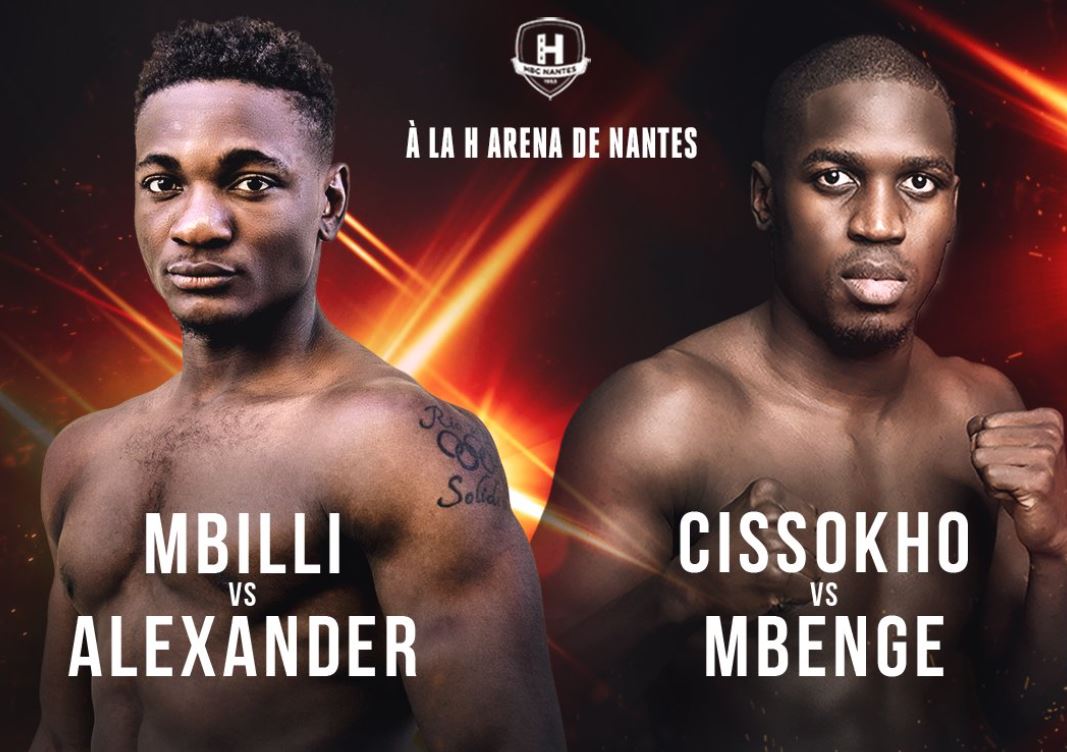 Cissokho vs. Mbenge et Mbilli vs. Alexander (TV/Streaming) Sur quelle chaine et à quelle heure suivre les combats de Boxe ?