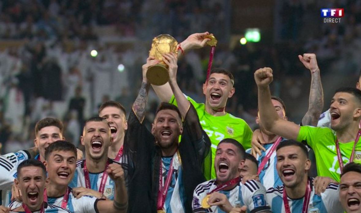 Record historique sur TF1 pour la Finale de la Coupe du Monde France / Argentine