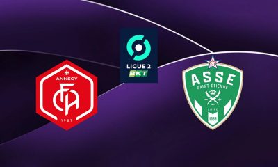 Annecy (FCA) / Saint-Etienne (ASSE)(TV/Streaming) Sur quelle chaine et à quelle heure suivre le match de Ligue 2 ?