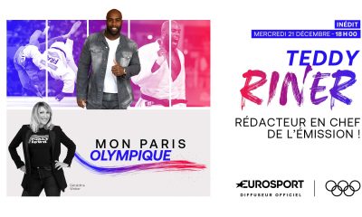 Teddy Riner, rédacteur en chef de "Mon Paris Olympique" ce mercredi 21 décembre 2022