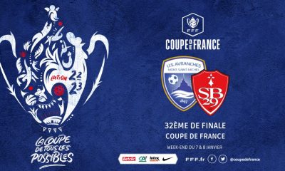 Avranches / Brest (TV/Streaming) Sur quelles chaines et à quelle heure suivre le match de Coupe de France ?