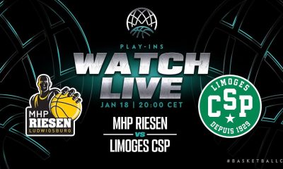 Riesen Ludwigsburg / Limoges (TV/Streaming) Sur quelle chaine et à quelle heure suivre la rencontre de FIBA Champions League ?