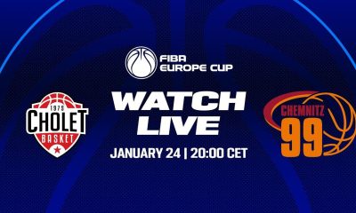 Cholet / Niners Chemnitz (TV/Streaming) Sur quelles chaînes et à quelle heure suivre le match de FIBA Europe Cup ?