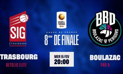 Strasbourg / Boulazac (TV/Streaming) Sur quelle chaine et à quelle heure suivre la rencontre de Coupe de France ?