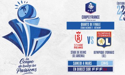 Reims / Lyon (TV/Streaming) Sur quelle chaine et à quelle heure suivre le match de Coupe de France ?