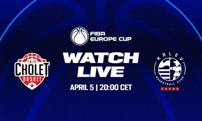 Cholet / Kalev/Cramo (TV/Streaming) Sur quelles chaînes et à quelle heure suivre le match de FIBA Europe Cup ?