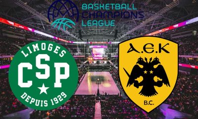 Limoges / AEK Athènes (TV/Streaming) Sur quelle chaine et à quelle heure suivre la rencontre de Basketball Champions League ?