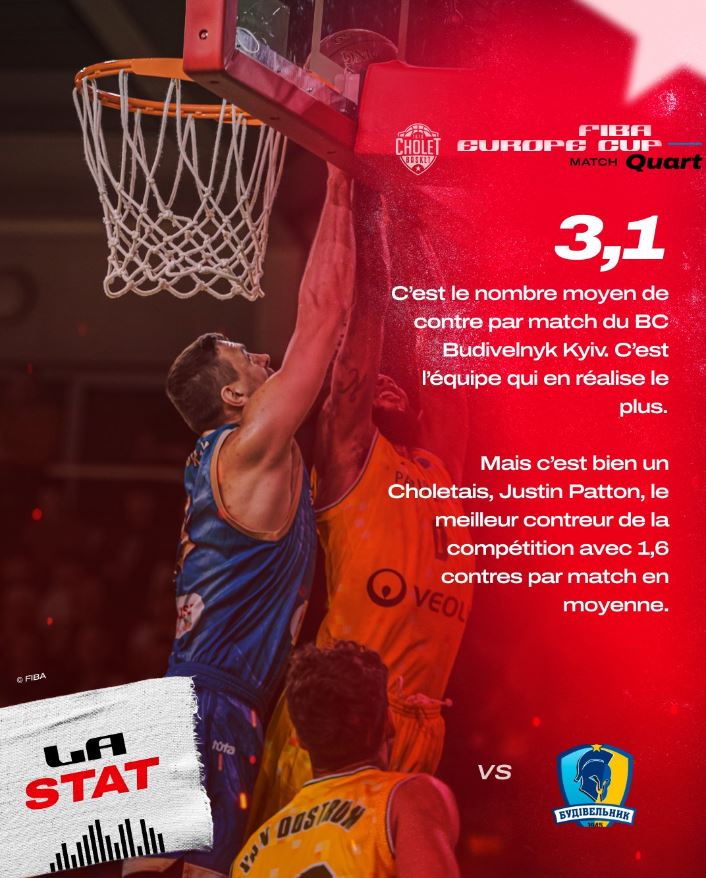 Budivelnyk Kiev / Cholet (TV/Streaming) Sur quelles chaînes et à quelle heure suivre le match de FIBA Europe Cup ?