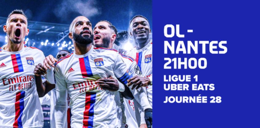 Lyon (OL) / Nantes (FCN) (TV/Streaming) Sur quelle chaine et à quelle heure regarder le match de Ligue 1 ?