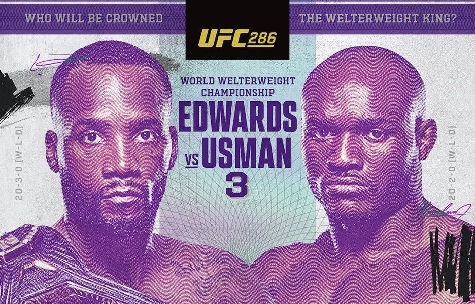 Edwards vs Usman - UFC 286 (TV/Streaming) Sur quelle chaine et à quelle heure suivre le combat et la soirée de MMA ?