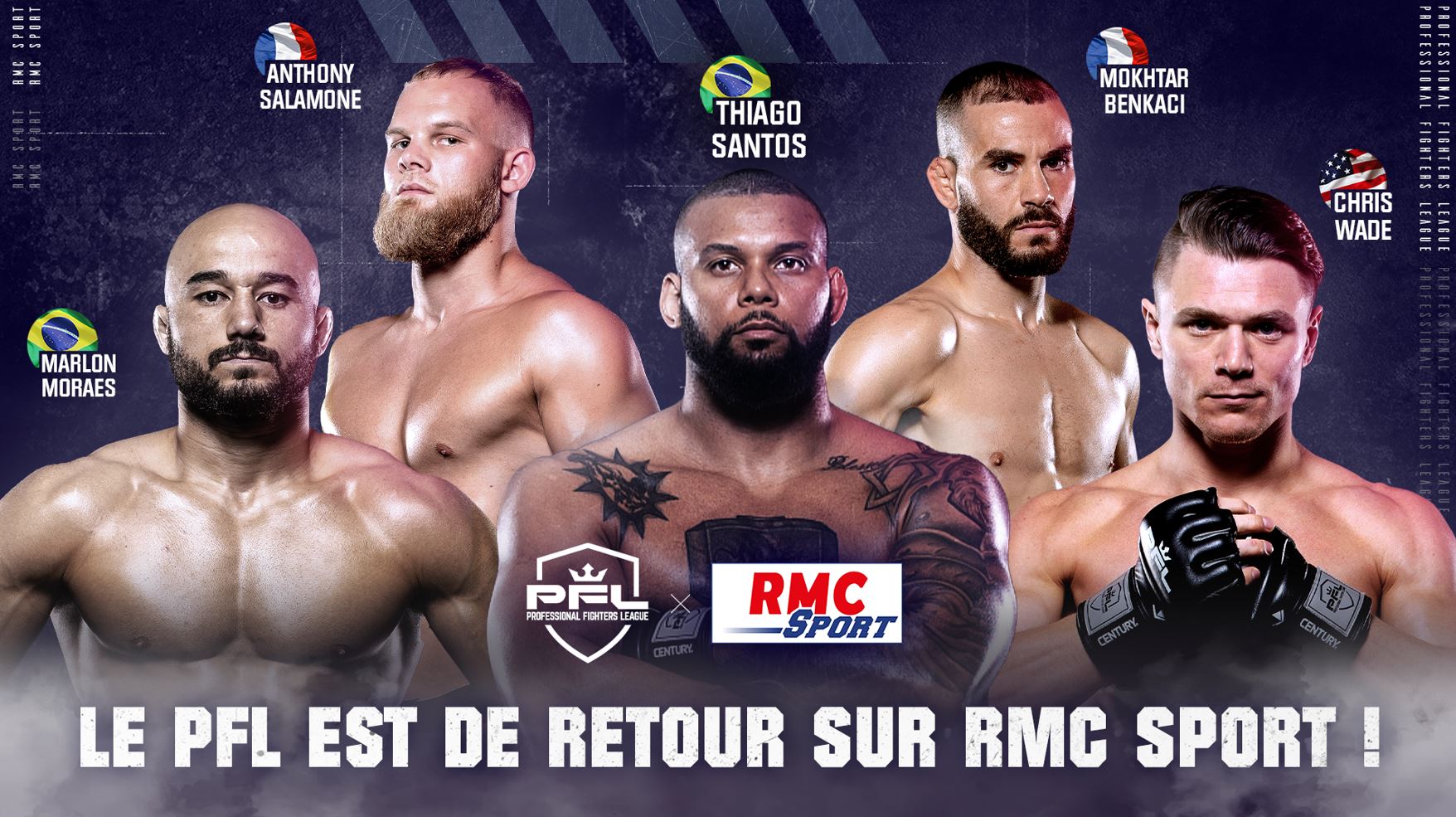 MMA - Le Professional Fighters League (PFL) est de retour en exclusivité sur RMC Sport