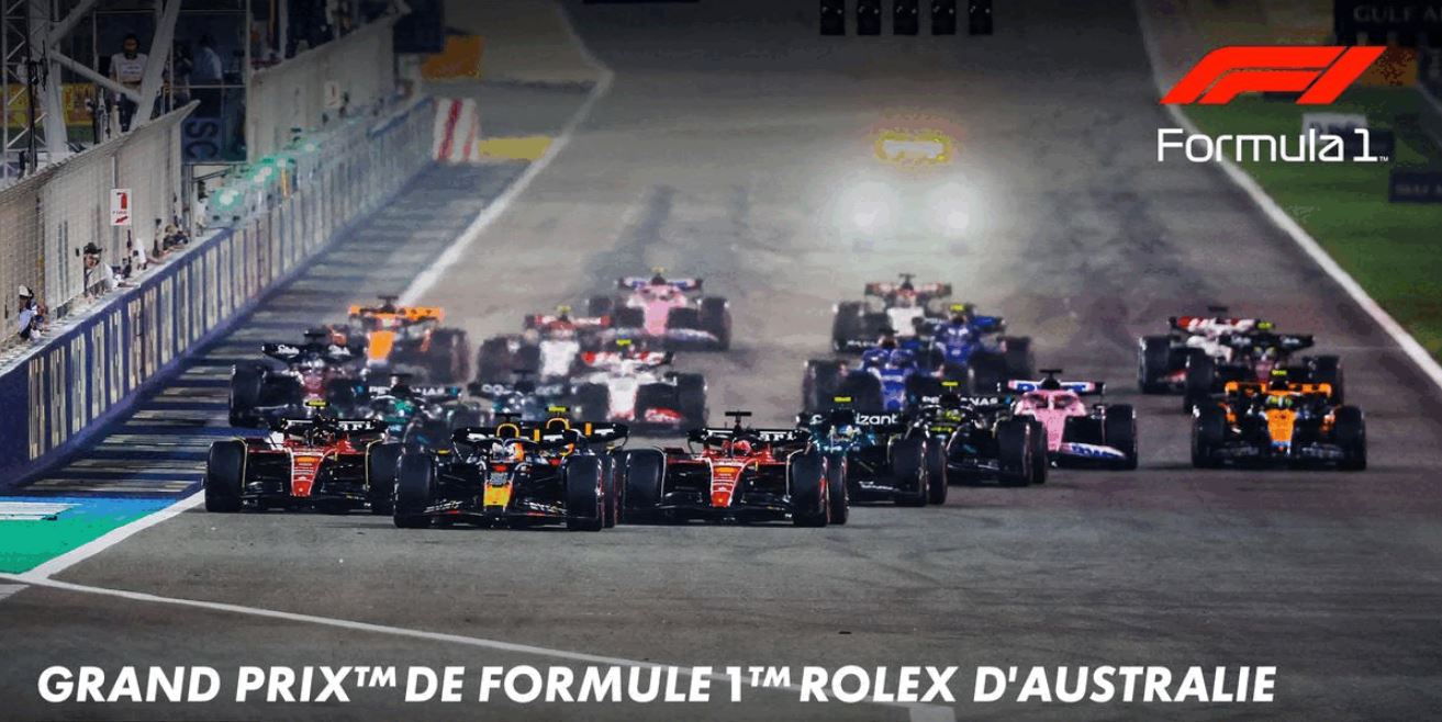 Formule 1 - Grand Prix d’Australie 2023 (TV/Streaming) Sur quelle chaine et à quelle heure regarder la course ?