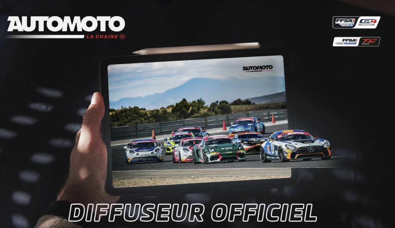 Automoto la chaîne diffuseur officiel du FFSA GT et du FFSA Tourisme