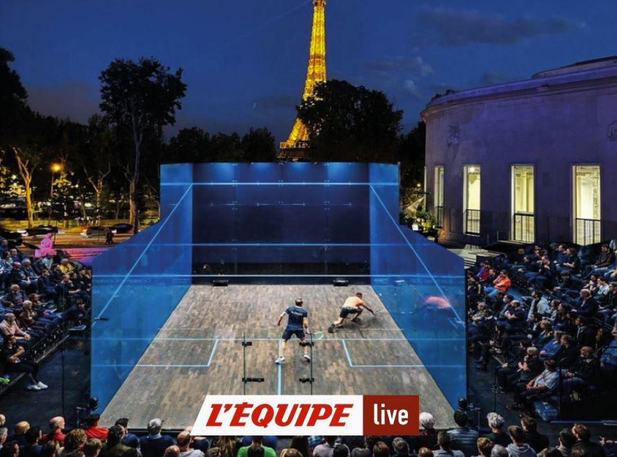 Les Internationaux de France de Squash 2023 à suivre sur L’Équipe live