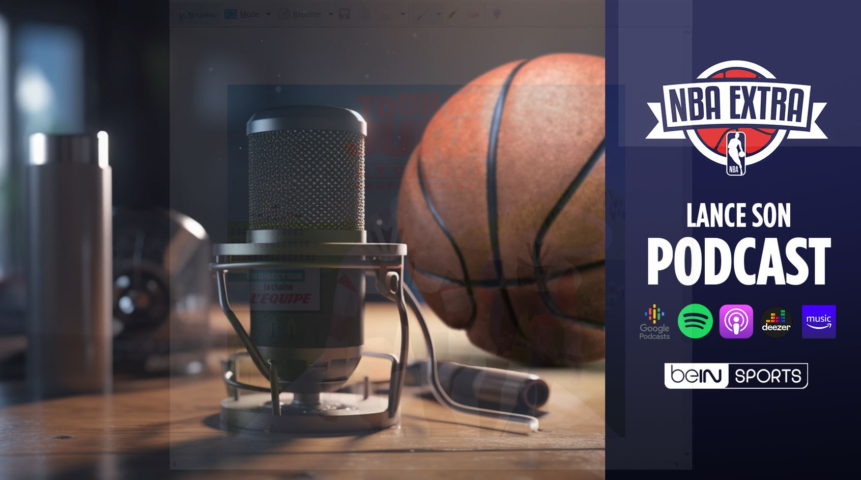 beIN SPORTS lance le podcast NBA EXTRA sur l'ensemble des plateformes