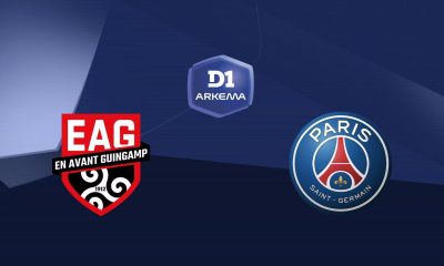 Guingamp / Paris SG (TV/Streaming) Sur quelles chaînes et à quelle heure voir le match de D1 Arkéma ?