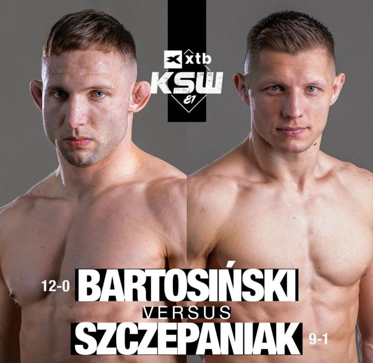 Bartosinski vs Szczepaniak - KSW 81 (TV/Streaming) Sur quelle chaine et à quelle heure suivre les combats de cette soirée de MMA ?