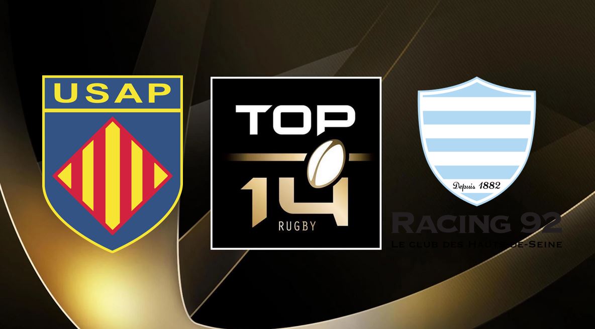 Perpignan (USAP) / Racing 92 (R92) (TV/Streaming) Sur quelles chaines et à quelle heure regarder le match de Top 14 ?