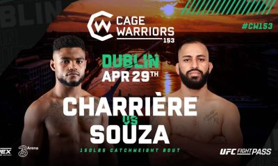 Charrière vs Souza - Cage Warriors 153 (TV/Streaming) Sur quelle chaine et à quelle heure suivre la soirée de MMA ?