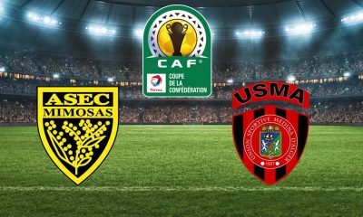 ASEC Mimosas / USM Alger (TV/Streaming) Sur quelle chaîne et à quelle heure regarder la 1/2 Finale de CAF Confédération Cup ?
