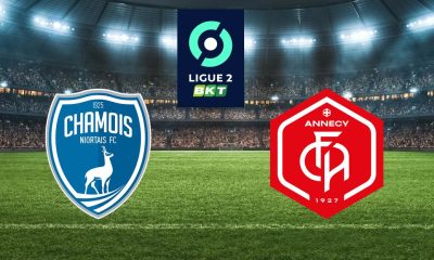 Niort (CNFC) / Annecy (FCA) (TV/Streaming) Sur quelles chaines et à quelle heure suivre le match de Ligue 2 ?