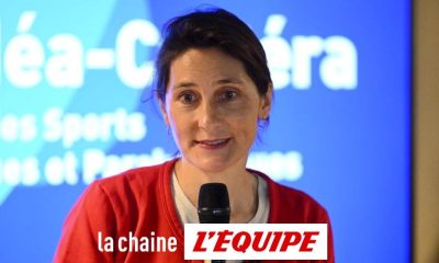 Amélie Oudéa-Castéra dans «L’Équipe du Soir» mardi 23 mai sur la chaine L’Équipe