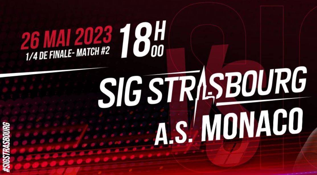 Strasbourg / Monaco (TV/Streaming) Sur quelle chaîne et à quelle heure regarder le match de Play-Offs de Betclic Elite ?