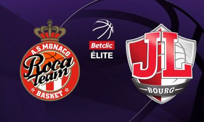 Monaco / Bourg-en-Bresse (TV/Streaming) Sur quelle chaîne et à quelle heure regarder le match 1 de Play-Offs de Betclic Elite ?