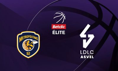 Boulogne-Levallois / Lyon-Villeurbanne (TV/Streaming) Sur quelle chaîne et à quelle heure regarder le match 2 de Play-Offs de Betclic Elite ?