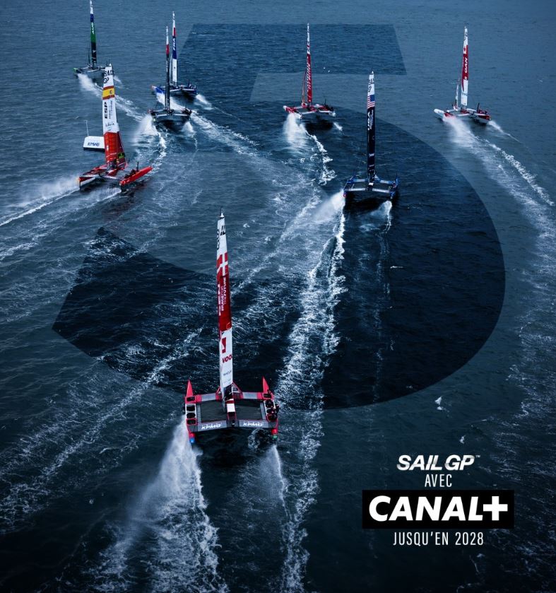 Le Sail GP, la Formule 1 des mers, en exclusivité sur Canal Plus jusqu'en 2028