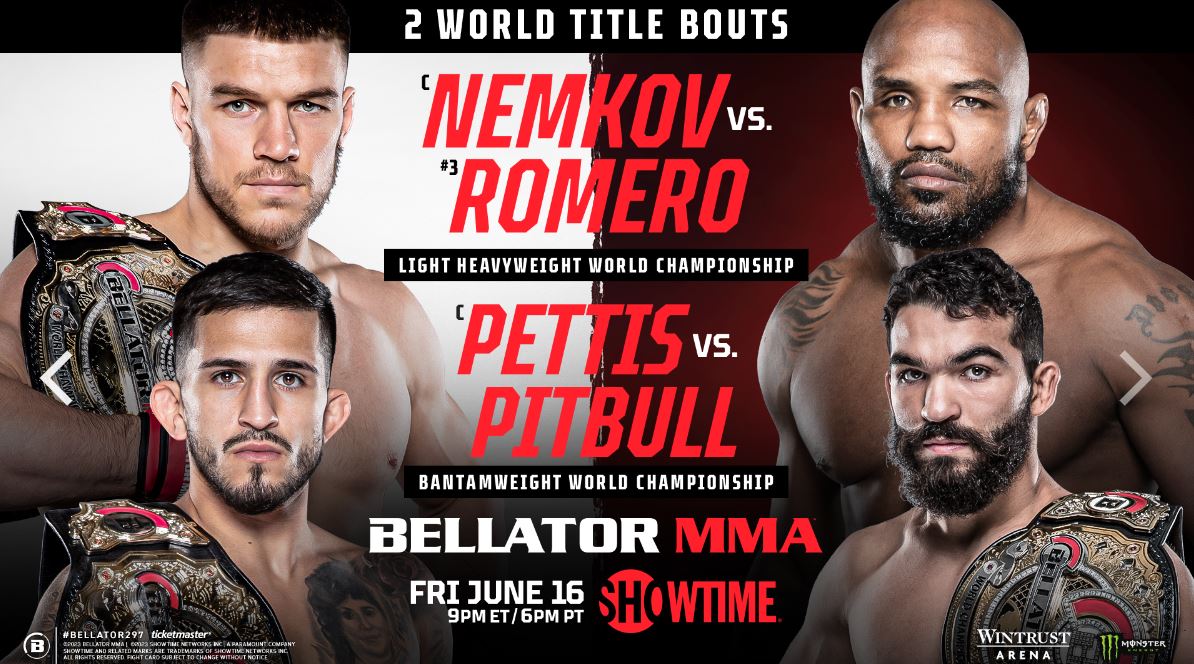 MMA Bellator 297 - Nemkov vs Romero (TV/Streaming) Sur quelle chaine et à quelle heure suivre la soirée de MMA ?