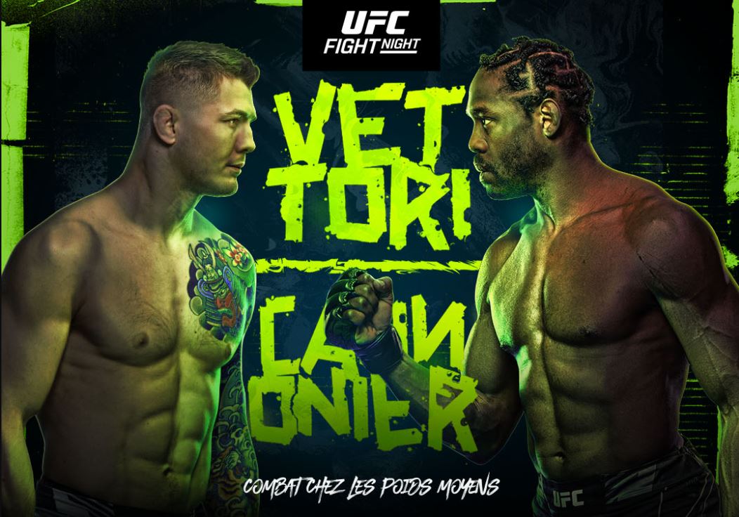 Vettori vs. Cannonier - UFC Fight Night (TV/Streaming) Sur quelle chaine et à quelle heure suivre le combat et la soirée de MMA ?