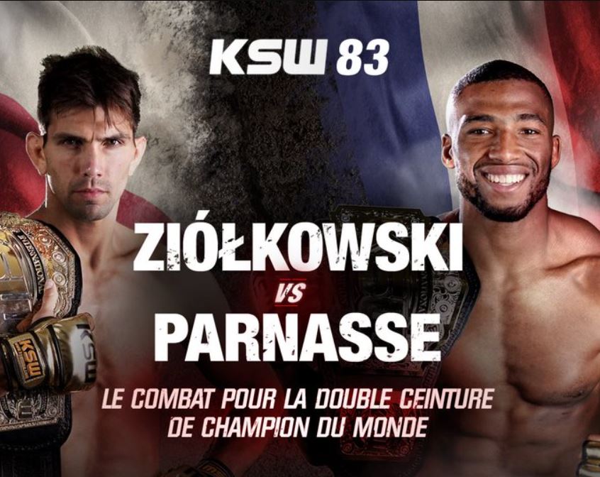 Ziolkowski vs Parnasse - KSW 83 (TV/Streaming) Sur quelle chaine et à quelle heure suivre les combats de cette soirée de MMA ?