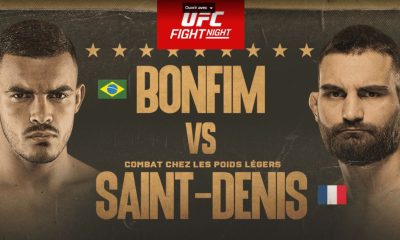 Saint-Denis vs Bonfim - UFC Fight Night (TV/Streaming) Sur quelle chaine et à quelle heure suivre le combat et la soirée de MMA ?