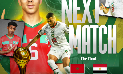 Maroc / Égypte (TV/Streaming) Sur quelle chaine et à quelle heure suivre la Finale de la Coupe d'Afrique des Nations U23 ?