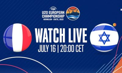France / Israël (TV/Streaming) Sur quelle chaine et à quelle heure suivre la Finale de Basket U20 ?