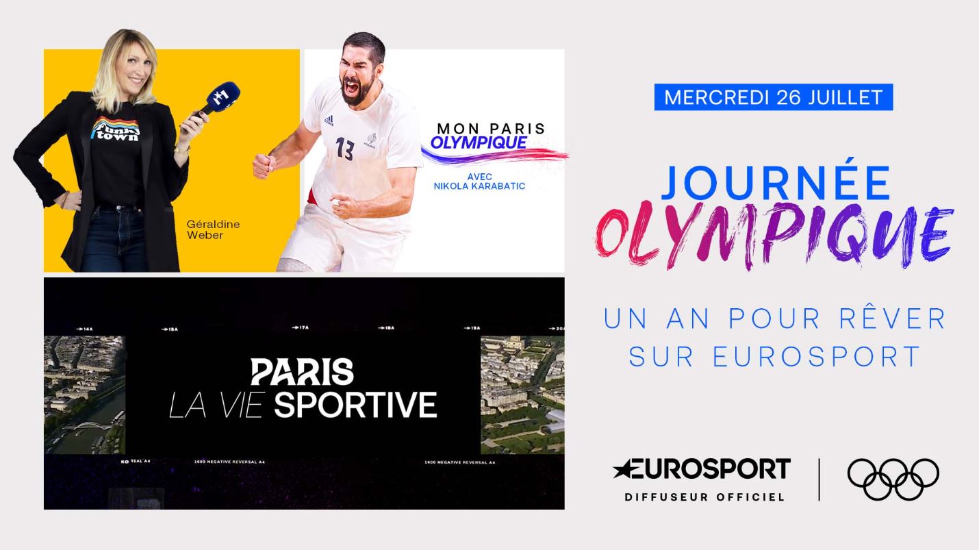 Journée Olympique à la TV ! Eurosport déploie le Tapis Rouge mercredi 26 juillet 2023
