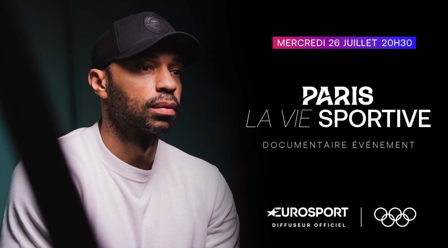 Journée Olympique à la TV ! Thierry Henry raconte le documentaire "Paris, La Vie Sportive"
