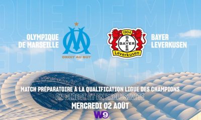 Marseille / Bayer Leverkusen (TV/Streaming) Sur quelle chaine et à quelle heure suivre le match amical ?