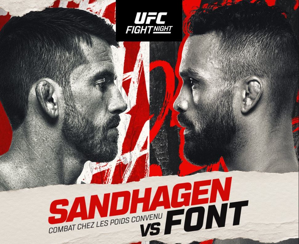 Sandhagen vs. Font - UFC Fight Night (TV/Streaming) Sur quelle chaine et à quelle heure suivre le combat et la soirée de MMA ?