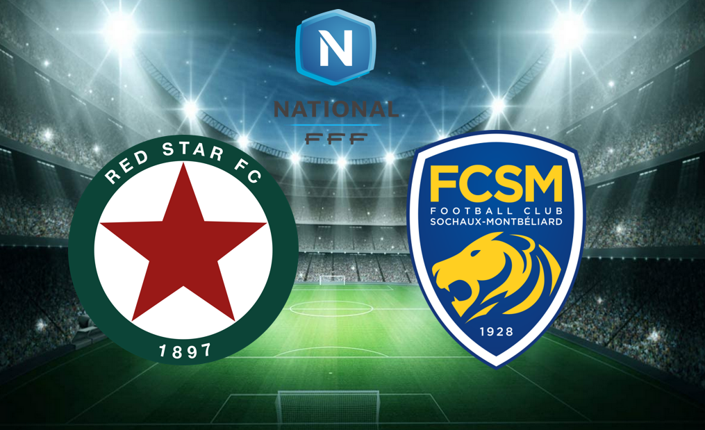 Red Star 93 / FC Sochaux (TV/Streaming) Sur quelles chaînes et à quelle heure suivre le match de National ?