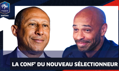 Présentation officielle de Thierry Henry, sélectionneur des Espoirs, ce mardi 29 août 2023