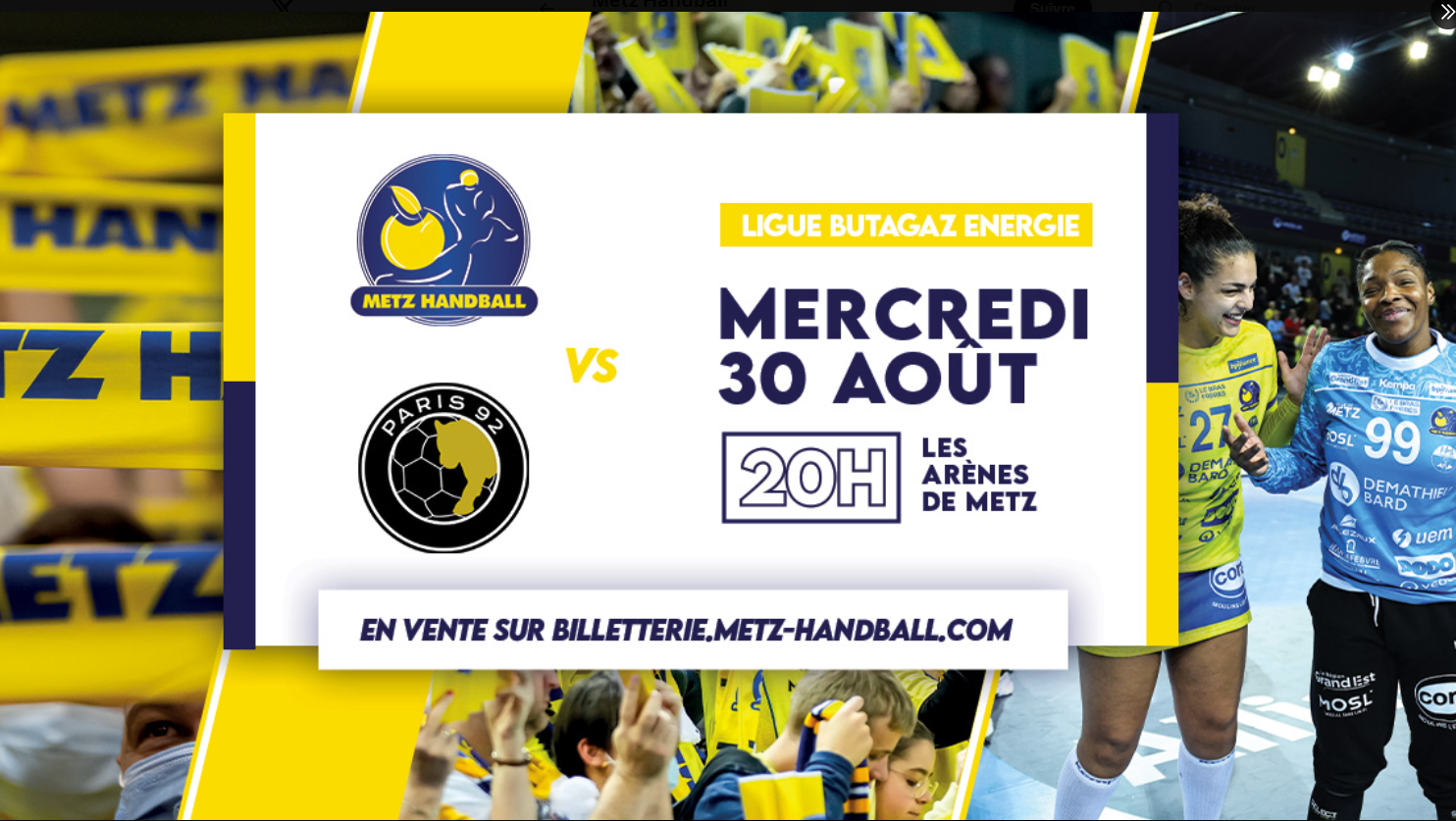 Metz / Paris 92 - Ligue Féminine de handball (TV/Streaming) Sur quelle chaîne et à quelle heure regarder le match ?