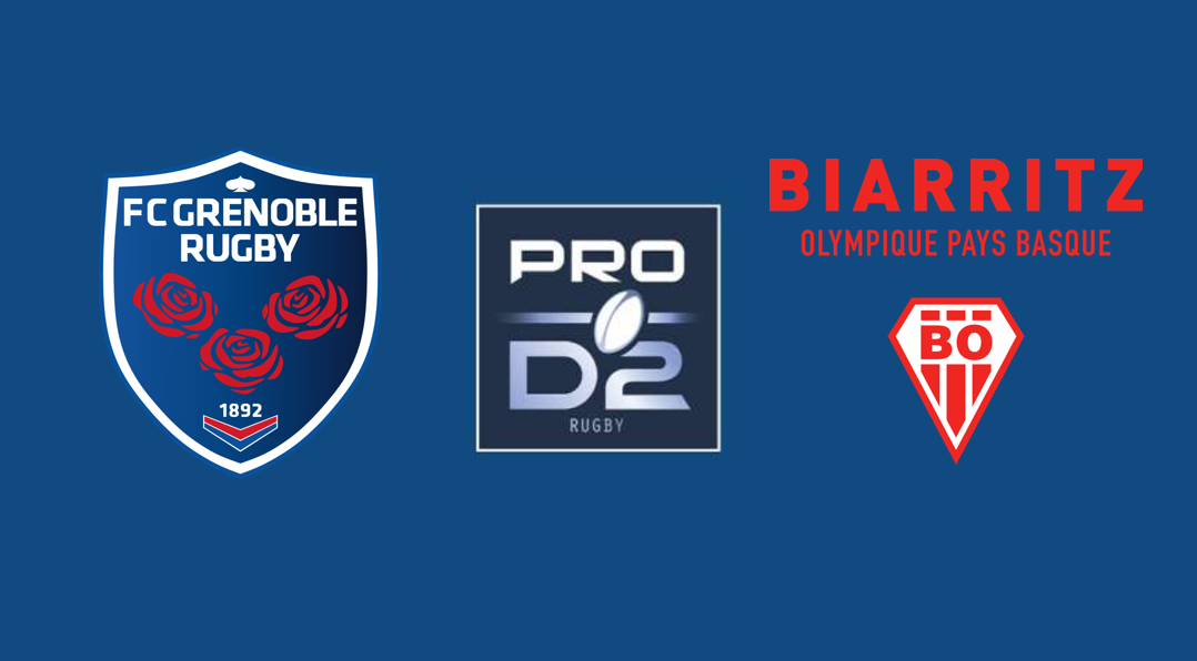 Grenoble (FCG) / Biarritz (BO) (TV/Streaming) Sur quelle chaine et à quelle heure regarder le match de Pro D2 ?