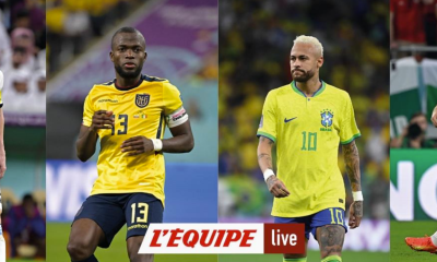 Les matches du Brésil, de l’Argentine, des USA et de L’Équateur en exclusivité sur L’Équipe live !