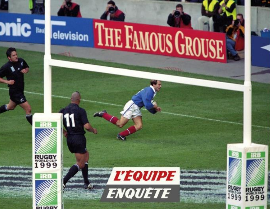 "Coupe du monde, les Trois Glorieuses du XV de France" Un document inédit de l'Equipe Enquête